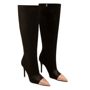 Lovers and Friends Doreen Boot in Black and Pink NWOT